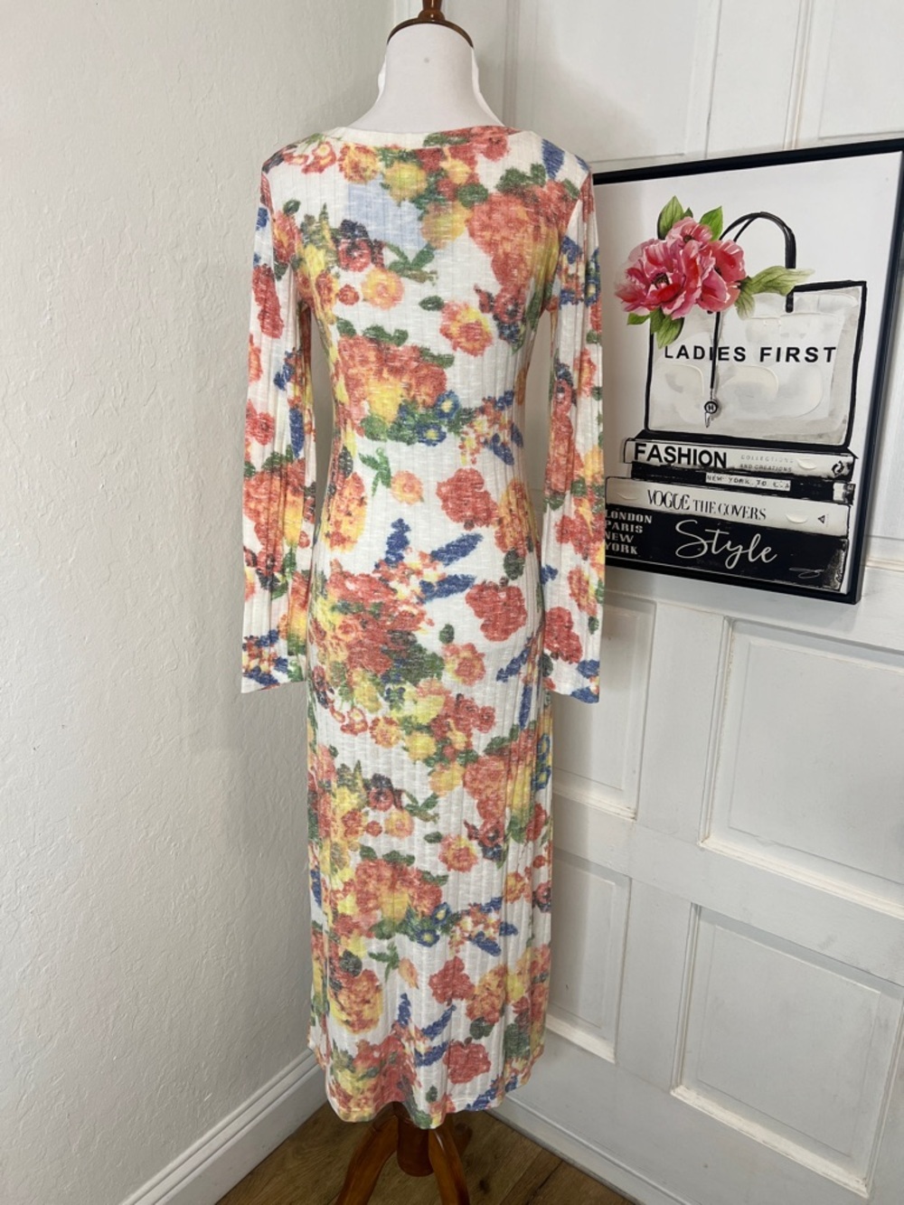 NWT Sonnet James Floral Midi Dress Size XS - Picture 4 of 8